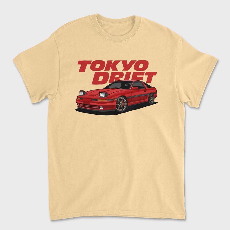 Tokyo Drift, Tricou Barbati (Unisex)