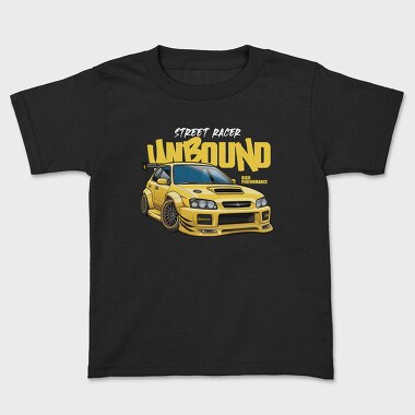 Unbound Subaru Yellow, Tricou Copii