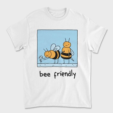 Tricou Barbati (Unisex), Friendly Bee