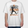 Player Slam Dunk, Tricou Oversize Barbati (Unisex)