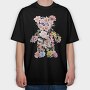 Floral Bouquet Dreams, Tricou Oversize Barbati (Unisex)