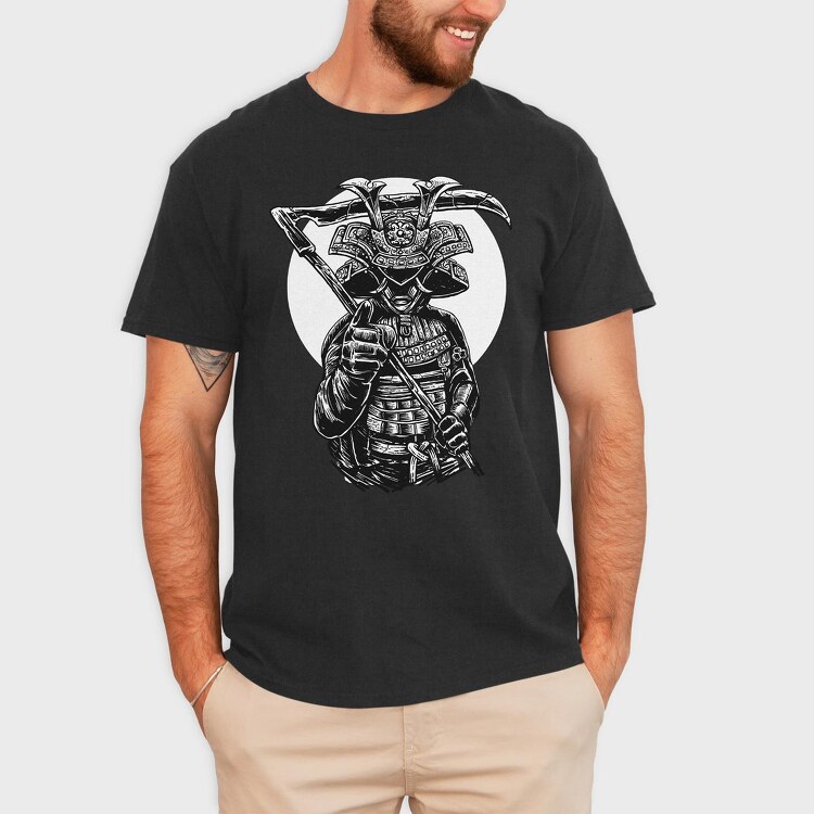Samurai Reaper, Tricou Barbati (Unisex)