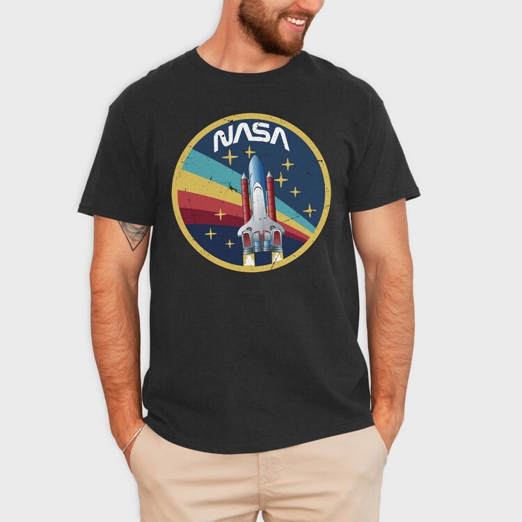 Nasa, Tricou Barbati (Unisex)
