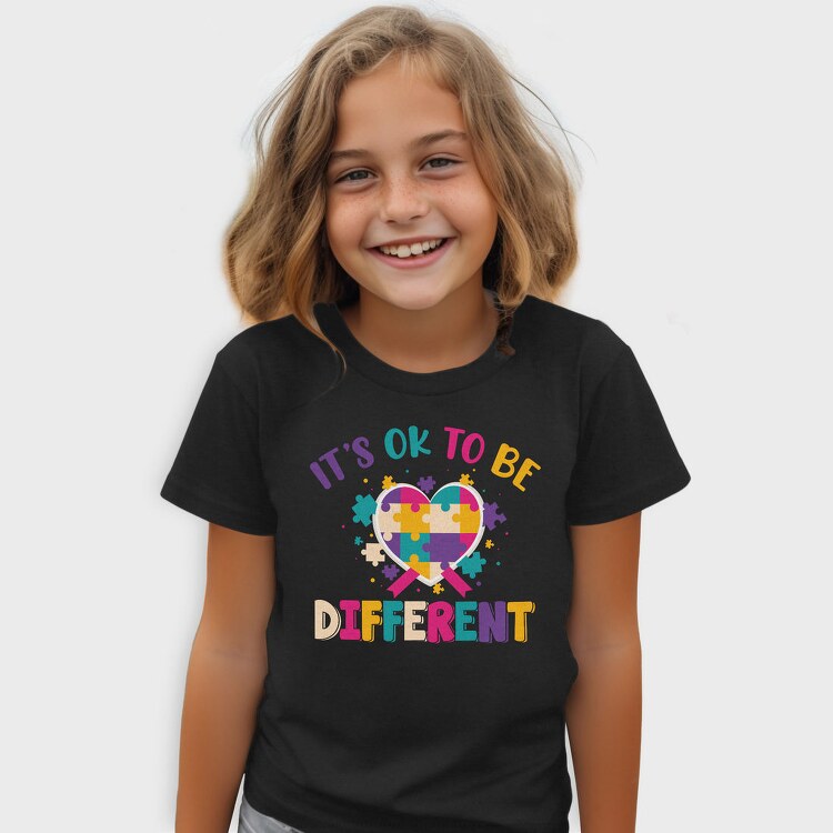 Puzzle Heart Different, Tricou Copii