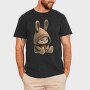 Bunny In Hood, Tricou Barbati (Unisex)