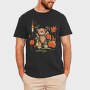 Teddy Halloween Trick, Tricou Barbati (Unisex)