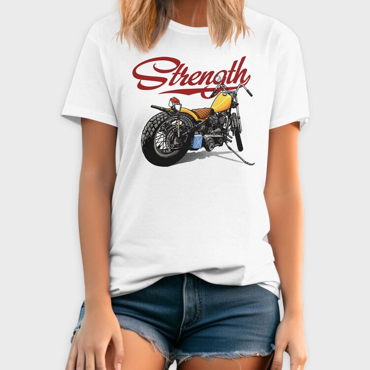 Strength Chopper, Tricou Barbati (Unisex)