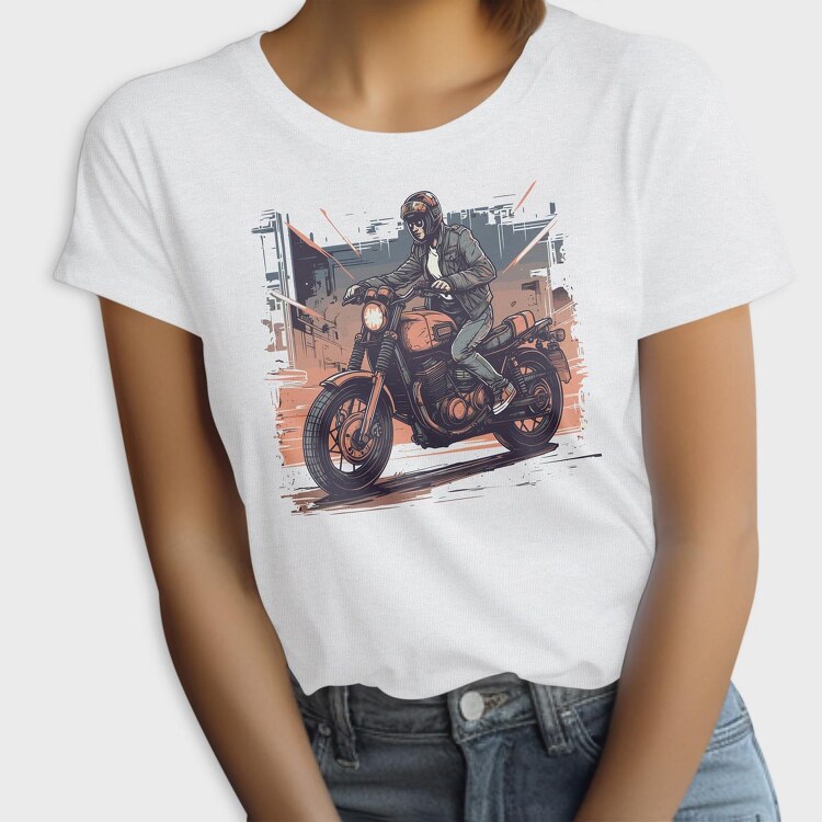 Comic Rider Motorcycle, Tricou Femei