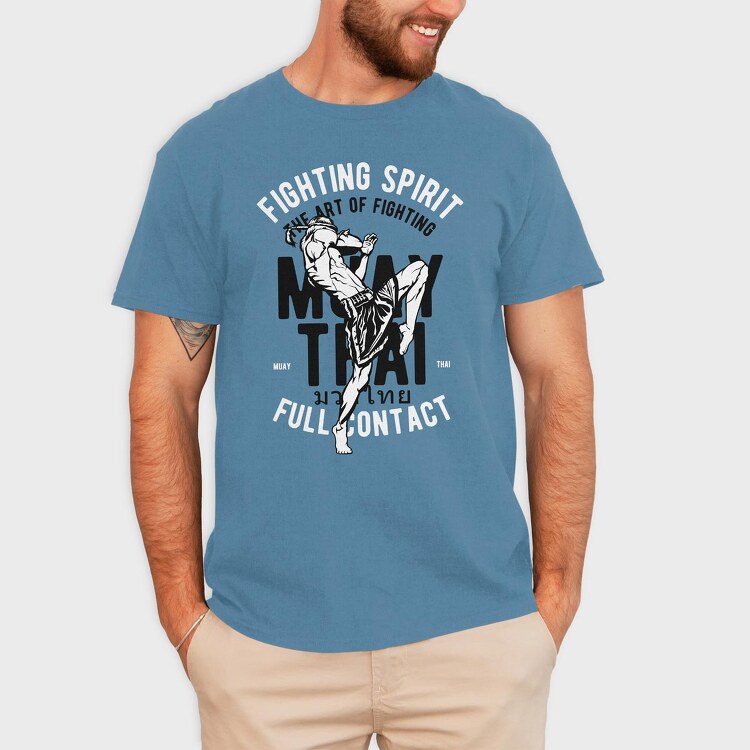 Fighting Spirit, Tricou Barbati (Unisex)