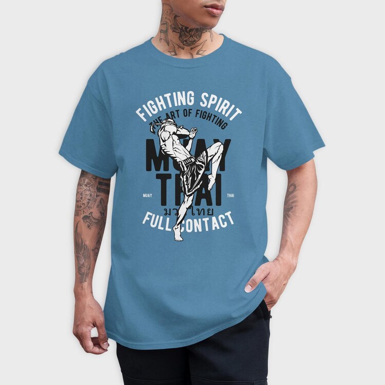 Fighting Spirit, Tricou Barbati (Unisex)
