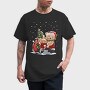 Christmas Bear Truck, Tricou Barbati (Unisex)