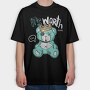 Royal Teddy Yes, Tricou Oversize Barbati (Unisex)