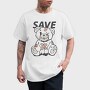 Save Teddy Bear, Tricou Barbati (Unisex)