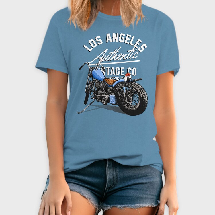 Los Angeles Vintage, Tricou Barbati (Unisex)