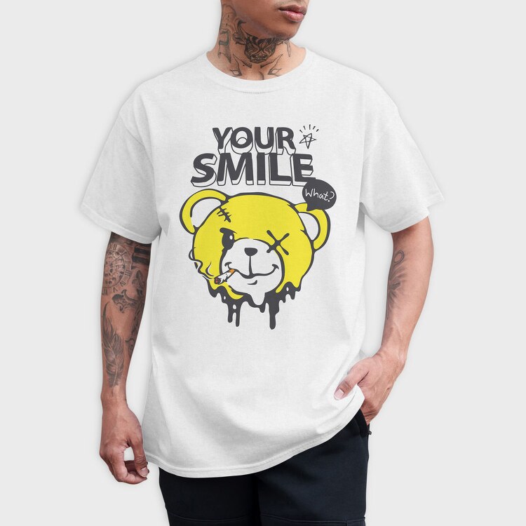 Your Smile What, Tricou Barbati (Unisex)