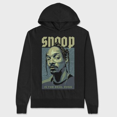 Snoop Dogg Typography, Hanorac Oversize Barbati (Unisex)