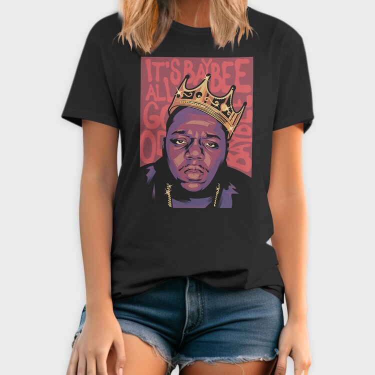 Biggie Crown Baby, Tricou Barbati (Unisex)