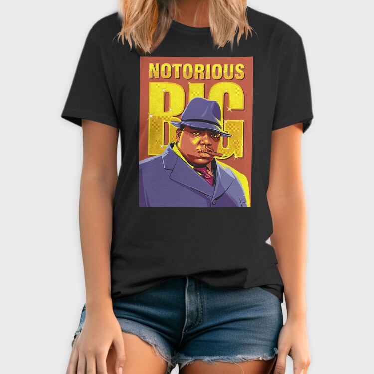 Notorious Big Icon, Tricou Barbati (Unisex)