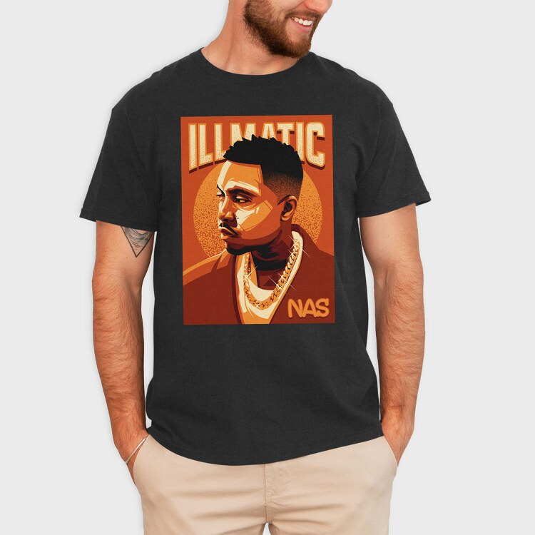 Illmatic Nas, Tricou Barbati (Unisex)
