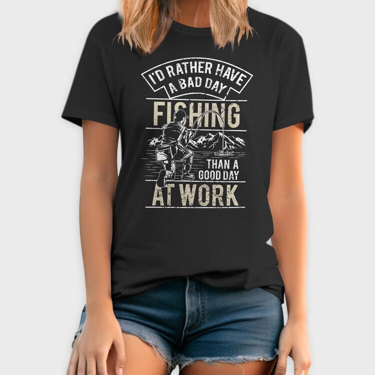Fishing, Tricou Barbati (Unisex)