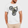 Skeleton BMX, Tricou Barbati (Unisex)