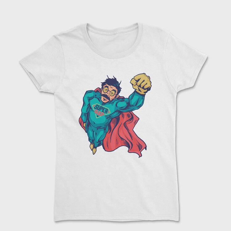 Tricou Femei, Superdad Hero