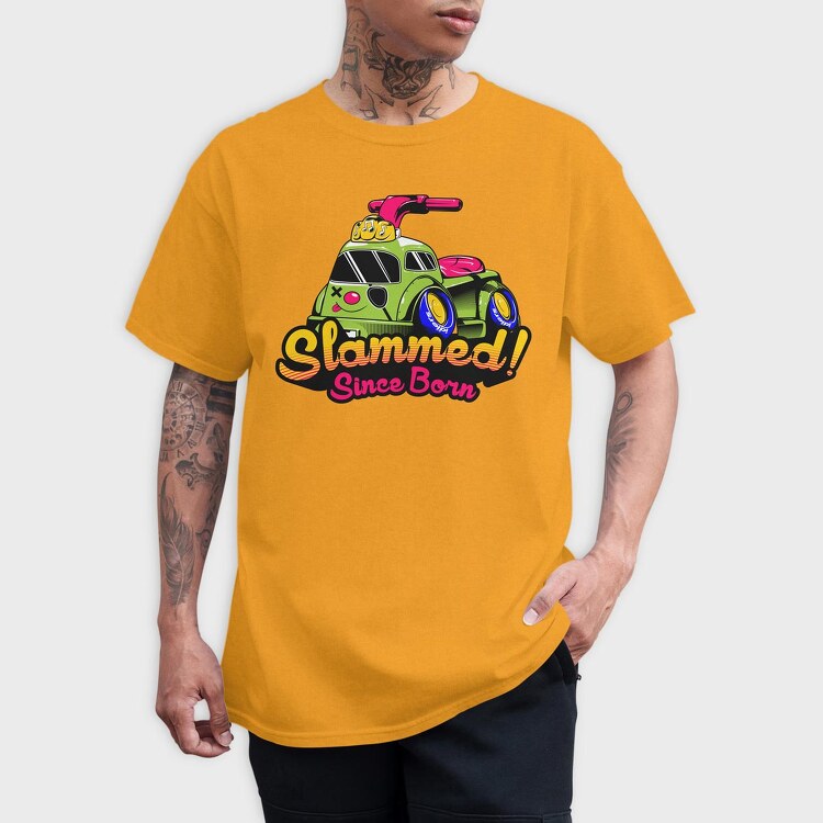 SLAMMED, Tricou Barbati (Unisex)
