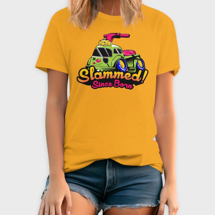 SLAMMED, Tricou Barbati (Unisex)