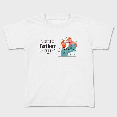 Illustration Fatherday, Tricou Copii