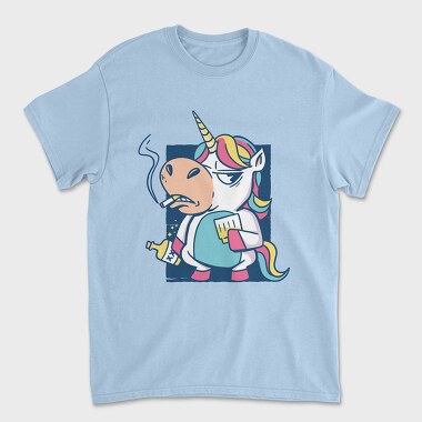 Tricou Barbati (Unisex), Bad Habits Unicorn