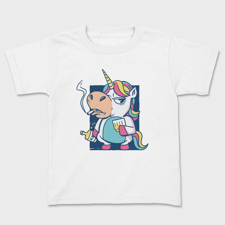 Tricou Copii, Bad Habits Unicorn