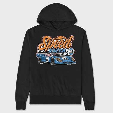 Speed Racer 1980, Hanorac Oversize Barbati (Unisex)