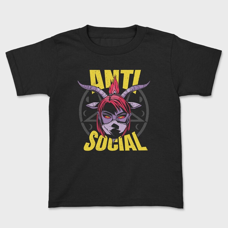 Anti Social Diabolic Girl, Tricou Copii