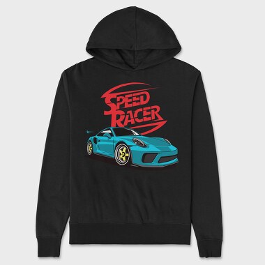 Speed Racer Porsche, Hanorac Oversize Barbati (Unisex)