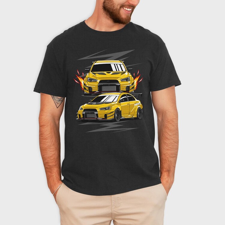 Lancer Evo X Varis, Tricou Barbati (Unisex)