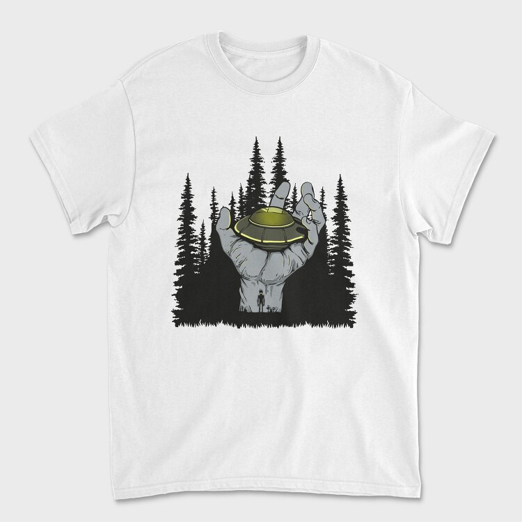 Alien Hand Forest, Tricou Barbati (Unisex)