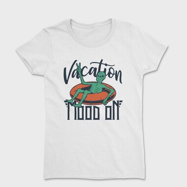 Alien Vacation Float, Tricou Femei