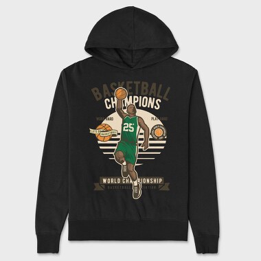 Basketball Champs 1988, Hanorac Oversize Barbati (Unisex)