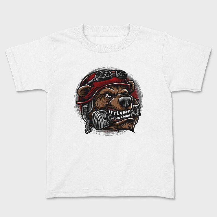 Bear Biker Roar, Tricou Copii