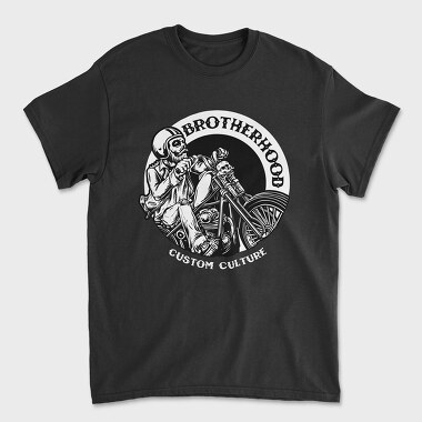 Biker Brotherhood, Tricou Barbati (Unisex)