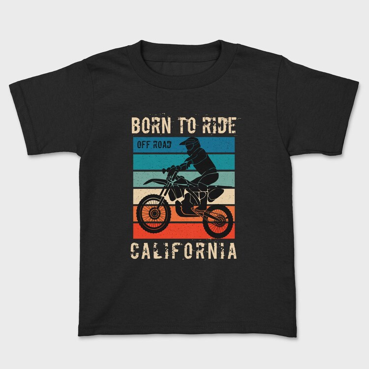 Born To Ride Off Road, Tricou Copii