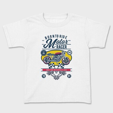 Born To Ride Racer, Tricou Copii