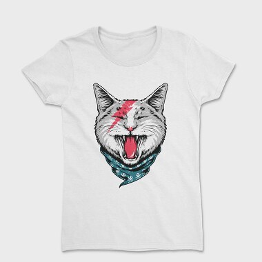 Skull Bandit Cat, Tricou Femei