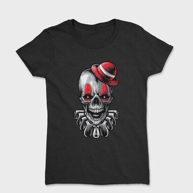 Skull Clown Cap, Tricou Femei