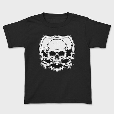 Skull Crossbones Shield, Tricou Copii