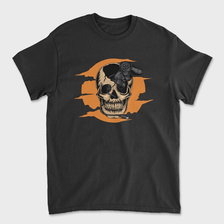 Skull Gaming Controller, Tricou Barbati (Unisex)