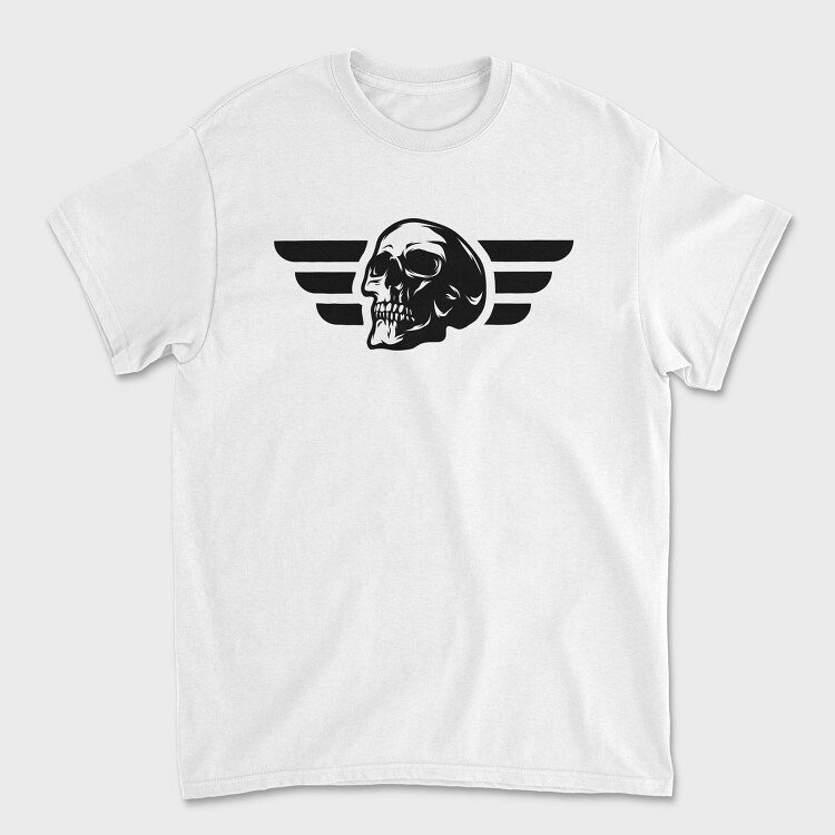 Skull Wings, Tricou Barbati (Unisex)