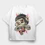 Skullspike, Tricou Oversize Barbati (Unisex)