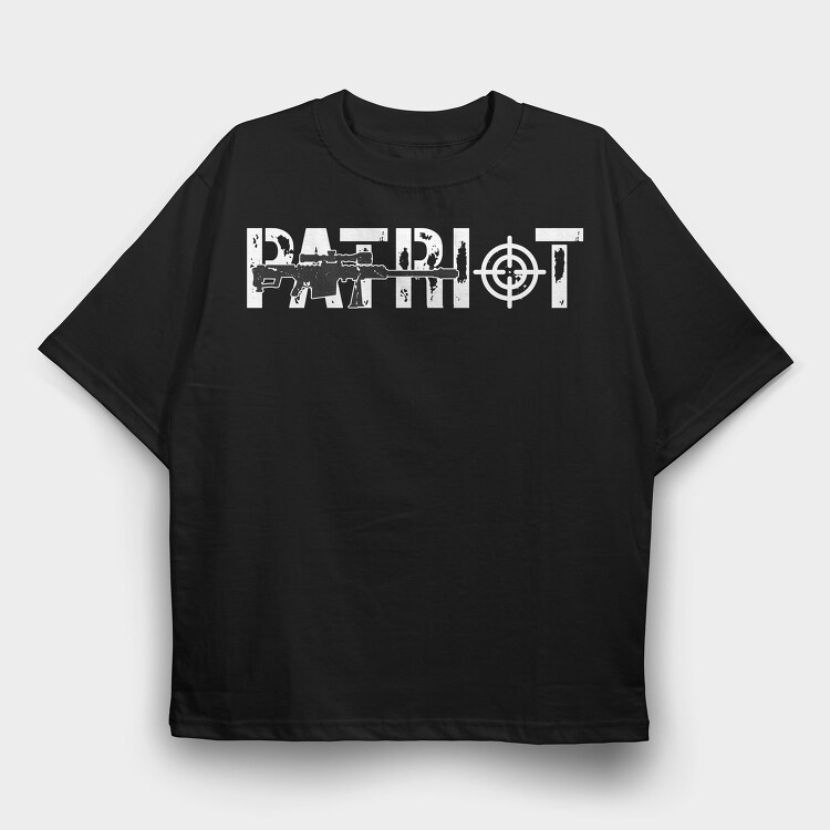 Snipers Sight, Tricou Oversize Barbati (Unisex)