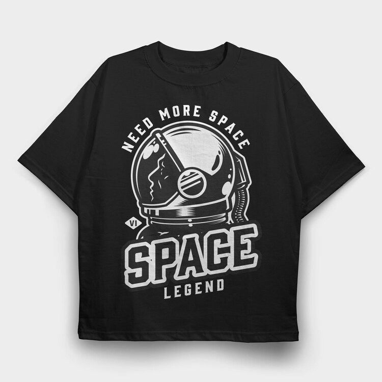 Space Helmet Vi, Tricou Oversize Barbati (Unisex)